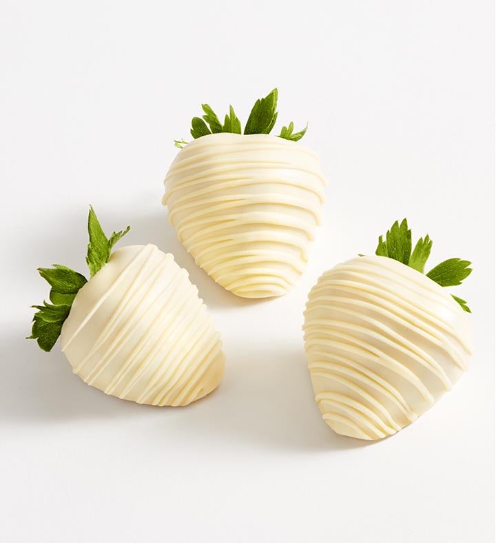 Artisan Belgian White Chocolate Strawberries