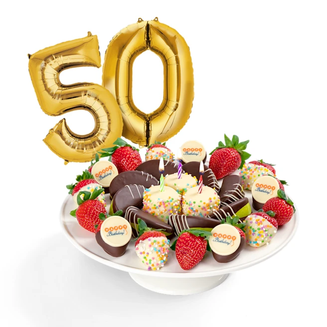 Another Year Older Birthday Platter Gift Set