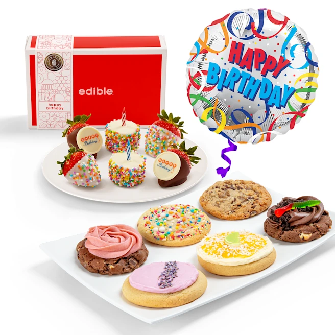 Assorted Premium Cookies & Birthday Bites Gift Set