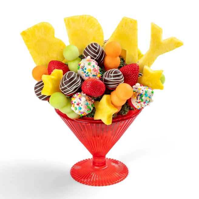 "BDAY" Wish-Tini With Confetti Berries
