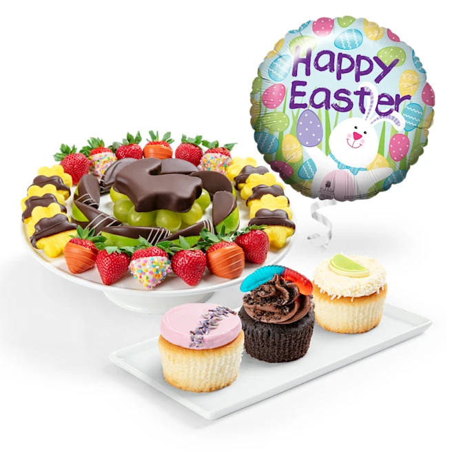 Berry Happy Easter Cupcake Gift Set
