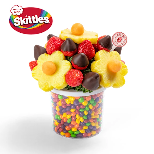 Candy in Bloom Arrangement With SKITTLES®