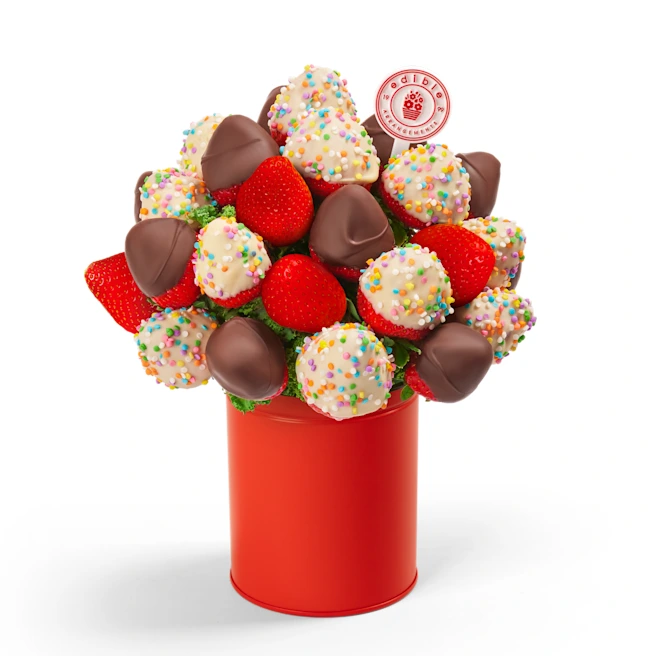 Confetti Berry and Chocolate Bouquet