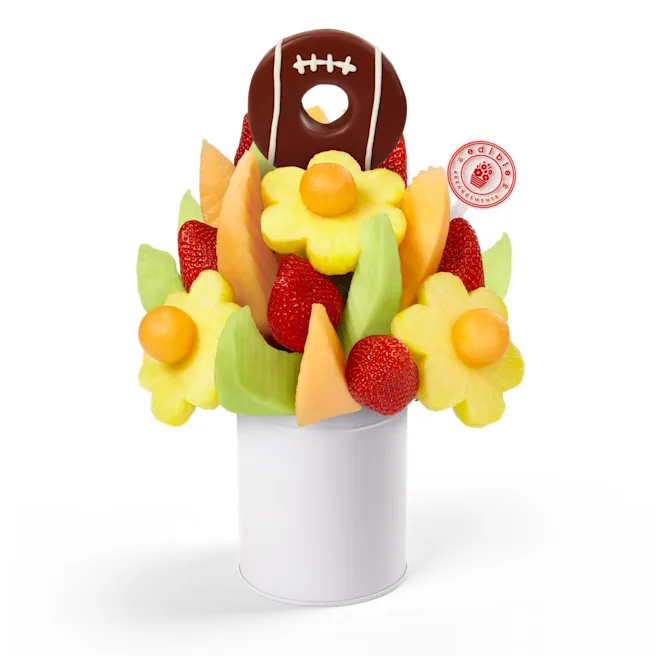 Game Day Delight - Football Edible® Apple Donut