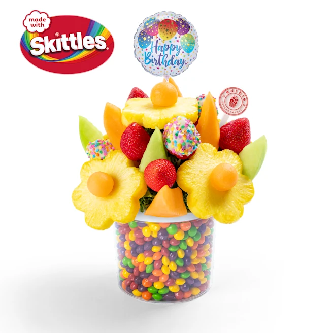 Happy Birthday Berries Arrangement With SKITTLES®