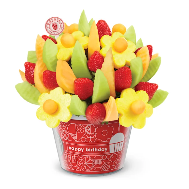 Happy Birthday Delicious Fruit Design