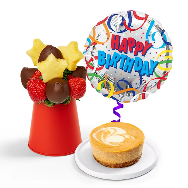 Mini Happy Birthday Dessert & Balloon Party Kit