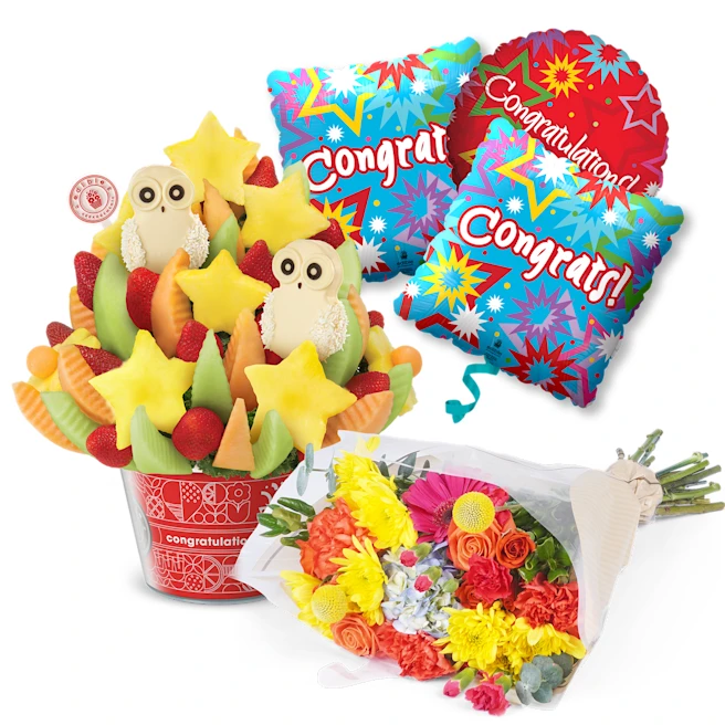 Owl Always Love You Fruit & Flowers Bundle