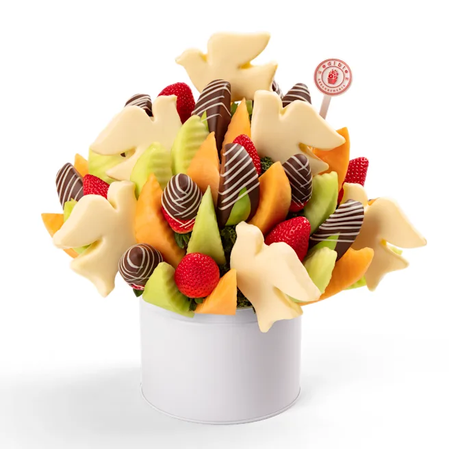 Peace & Doves Bouquet Swizzle Berries <sup>®</sup> & Apples